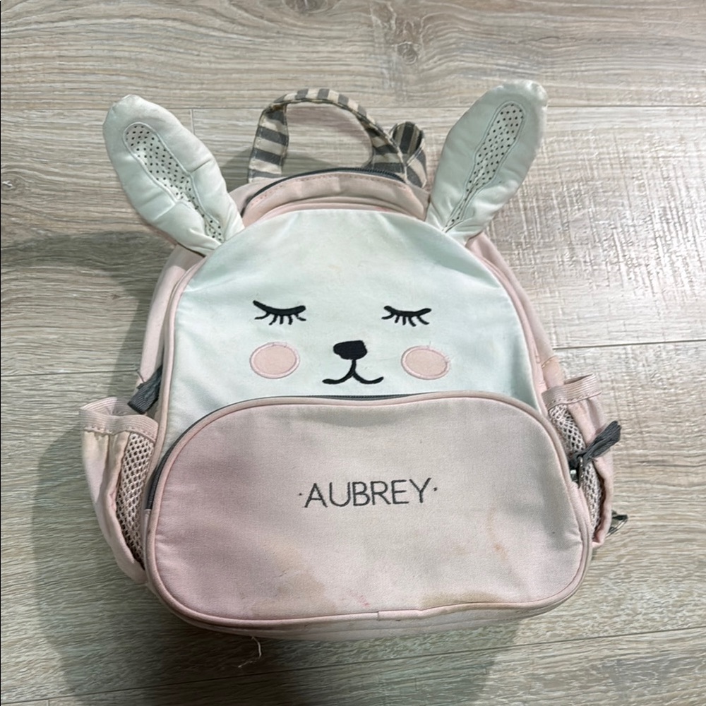 Pottery Barn Kids Pink Bunny Kids Backpack